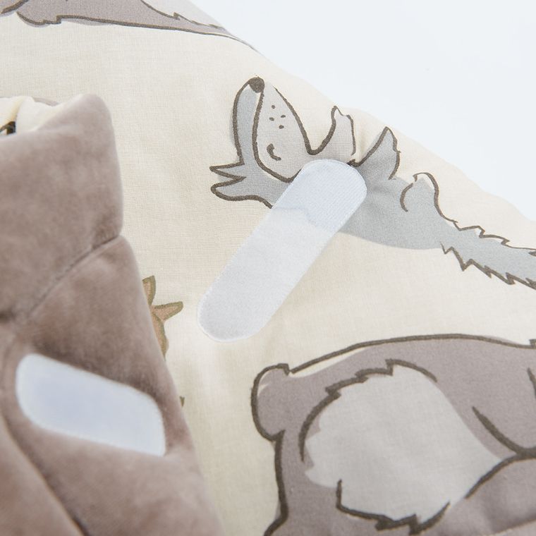 Cool Club, rożek niemowlęcy, beżowo-brązowy