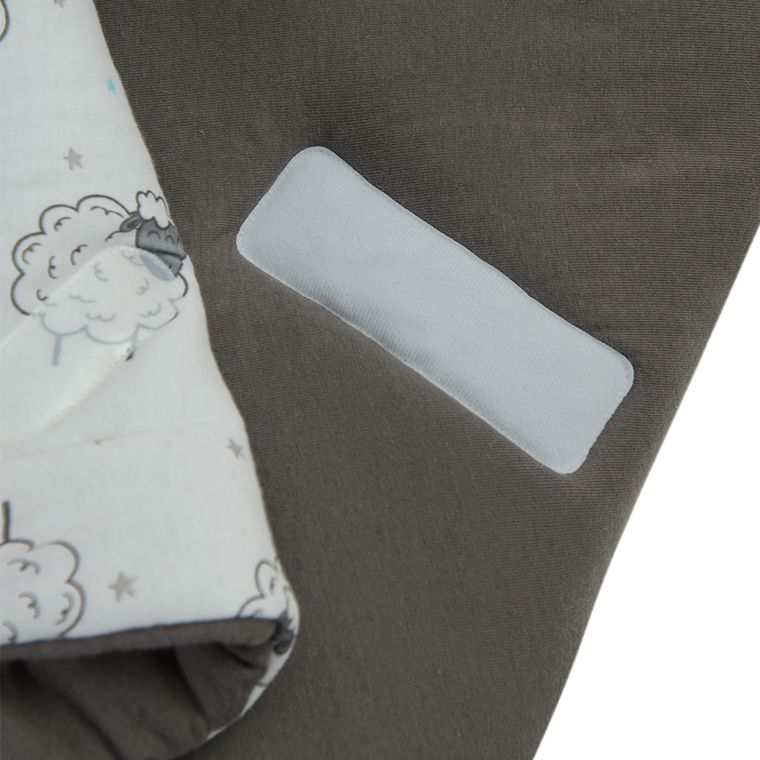 Cool Club, Rożek niemowlęcy, szary, biały, owieczka