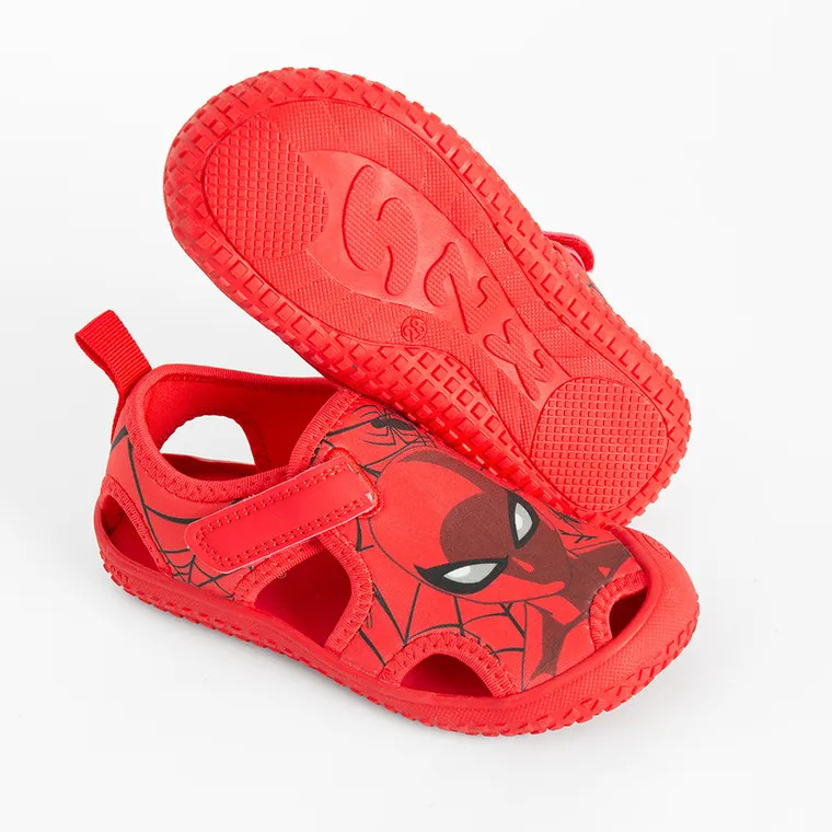 Cool Club, Sandały chłopięce, do wody, czerwone, Spider-Man
