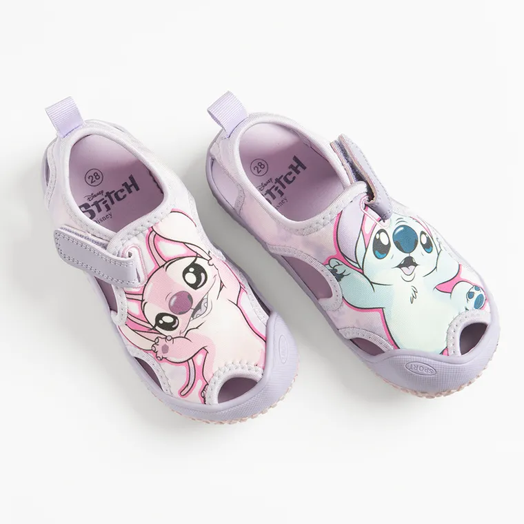 Cool Club, Sandały dziewczęce, do wody, fioletowe, Lilo i Stitch