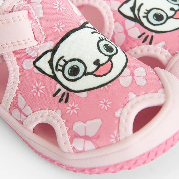 Cool Club, Sandały dziewczęce, do wody, różowe, Kicia Kocia