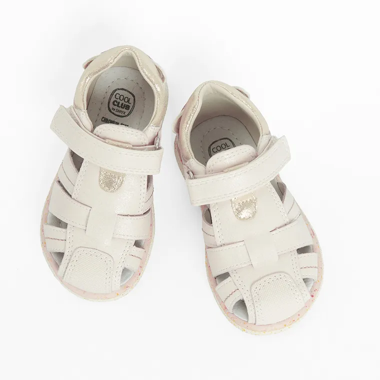 Cool Club, Sandały dziewczęce, pachnące, beżowe, Zdrowa Stopa