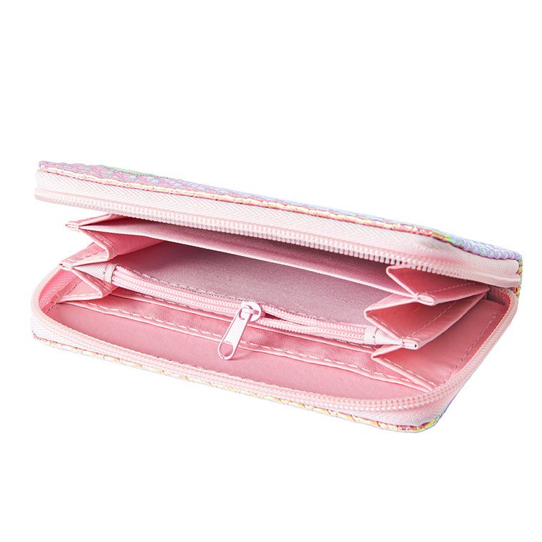 Cool Club, Serce, portfel, różowy holo