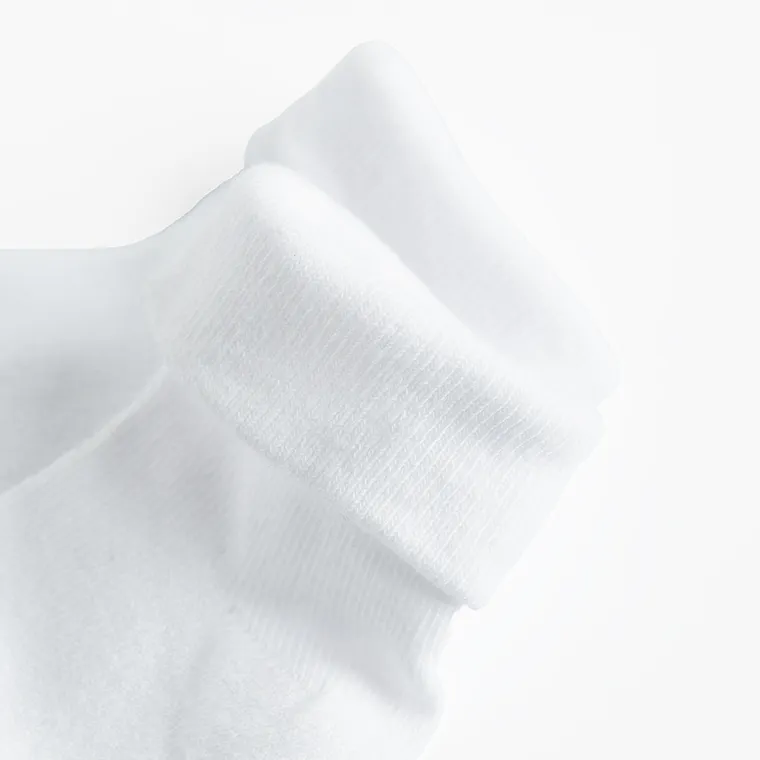 Cool Club, Skarpetki niemowlęce, bawełna organiczna, białe, zestaw, 3 szt.