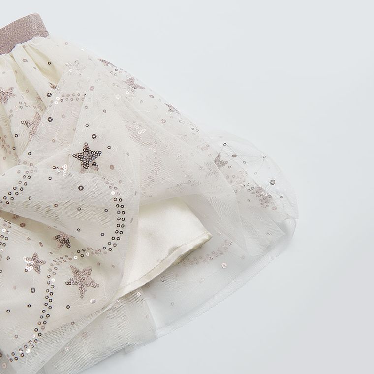 Cool Club, Spódnica dziewczęca, ecru