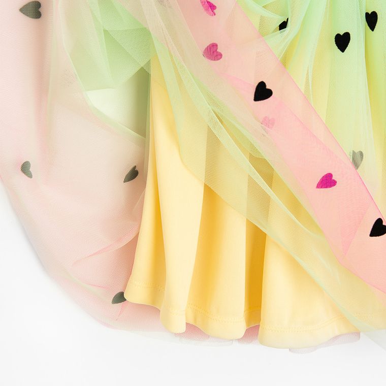 Cool Club, Spódnica dziewczęca, zielono-różowa