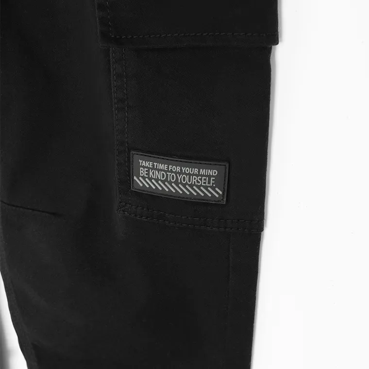 Cool Club, Spodnie chłopięce, jogger, czarne