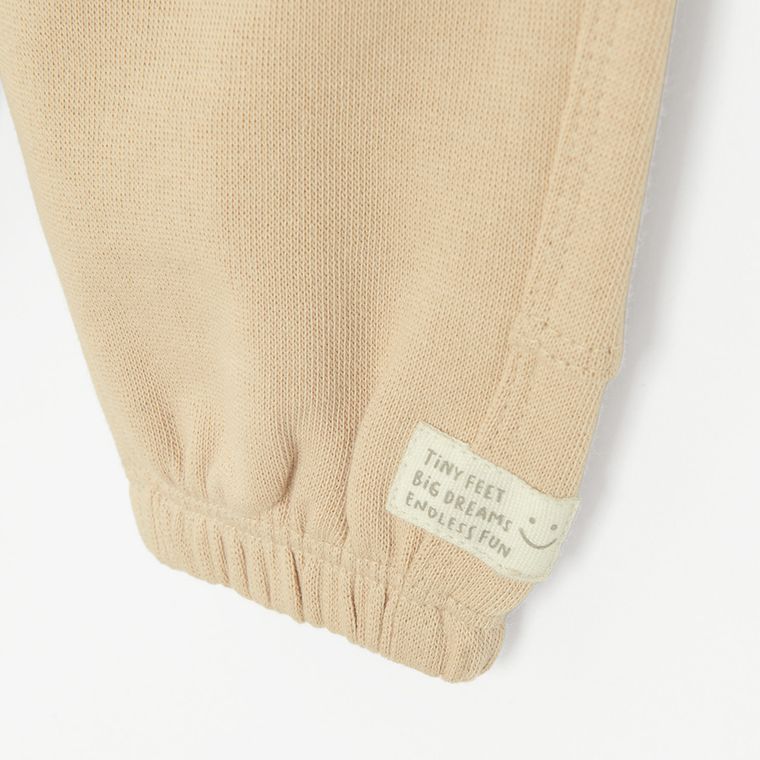 Cool Club, Spodnie dresowe chłopięce, beżowe