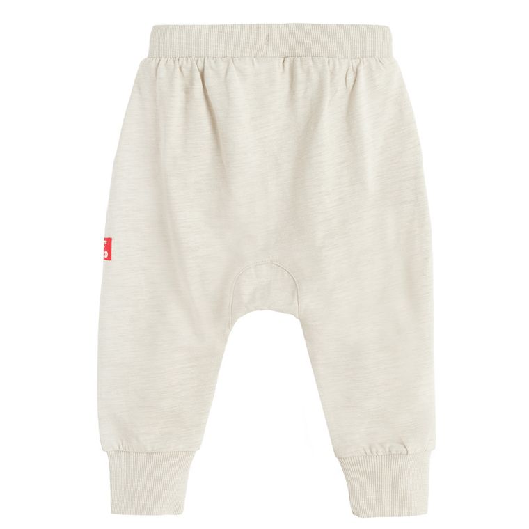Cool Club, Spodnie dresowe chłopięce, beżowe