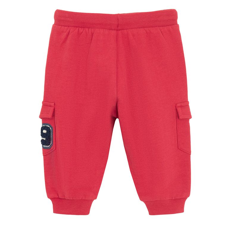 Cool Club, Spodnie dresowe chłopięce, czerwone