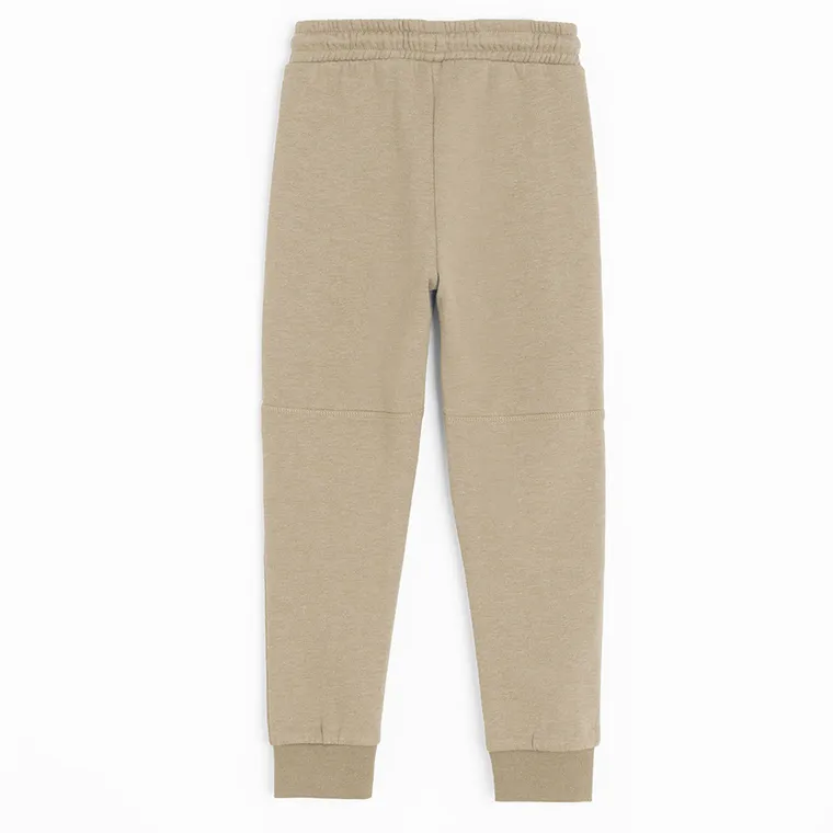 Cool Club, Spodnie dresowe chłopięce, jasnobrązowe