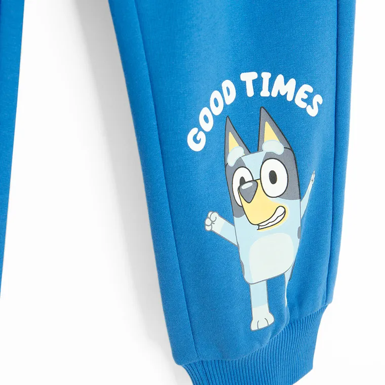 Cool Club, Spodnie dresowe chłopięce, niebieskie, Bluey