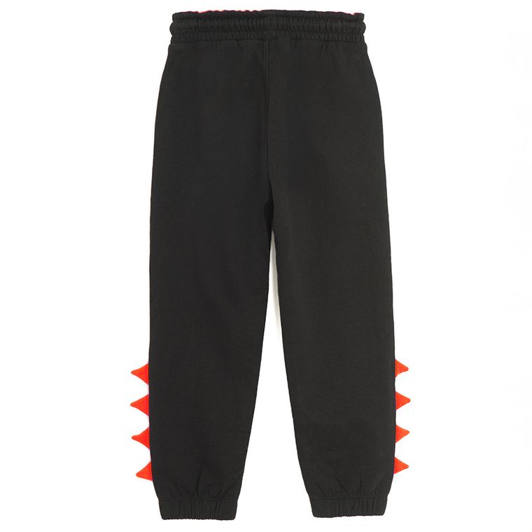 Cool Club, Spodnie dresowe chłopięce, oversize, czarne