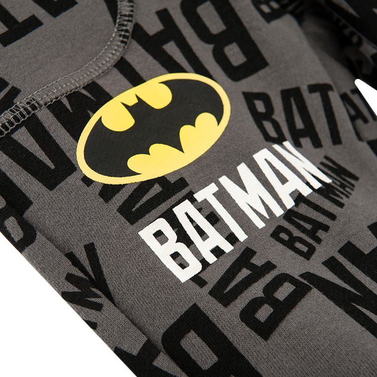 Cool Club, Spodnie dresowe chłopięce, szare, Batman