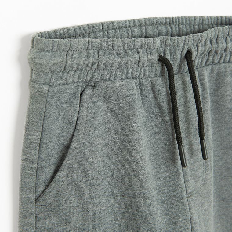 Cool Club, Spodnie dresowe chłopięce, szare, Sonic the Hedgehog