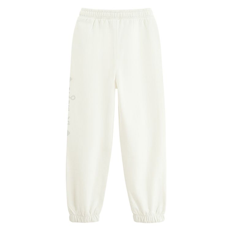 Cool Club, Spodnie dresowe dziewczęce, białe