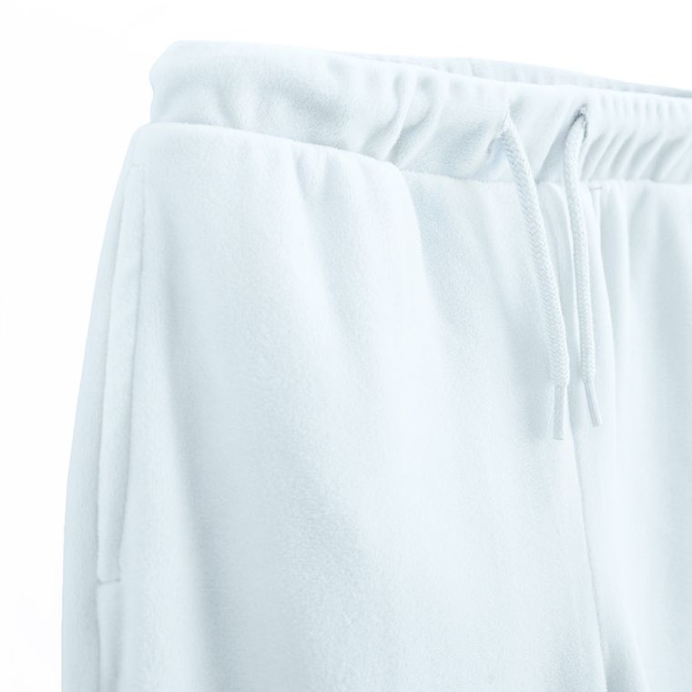 Cool Club, Spodnie dresowe dziewczęce, flare, welurowe, niebieskie