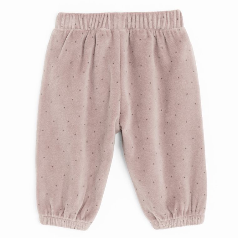 Cool Club, Spodnie dresowe dziewczęce, welurowe, fioletowe