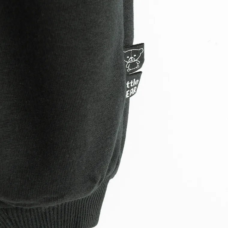 Cool Club, Spodnie dresowe niemowlęce, baggy, czarne