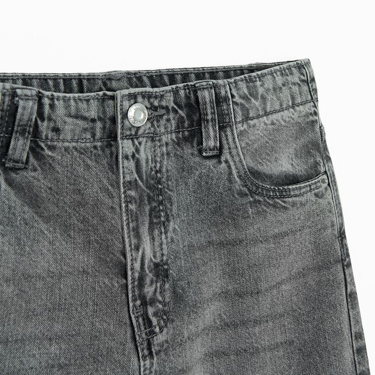 Cool Club, Spodnie jeansowe dziewczęce, wide, szare