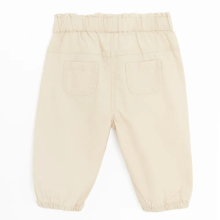 Cool Club, Spodnie materiałowe, beżowe