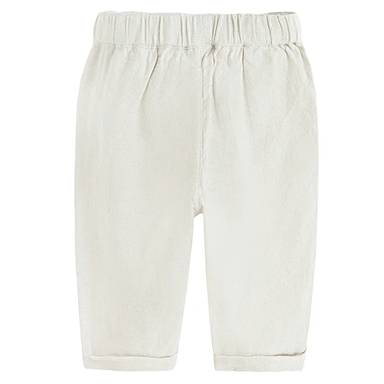 Cool Club, Spodnie materiałowe chłopięce, beżowe