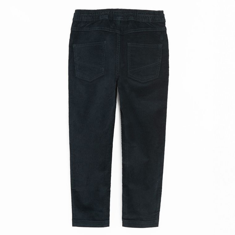 Cool Club, Spodnie materiałowe chłopięce, chinosy, sztruksowe, granatowe