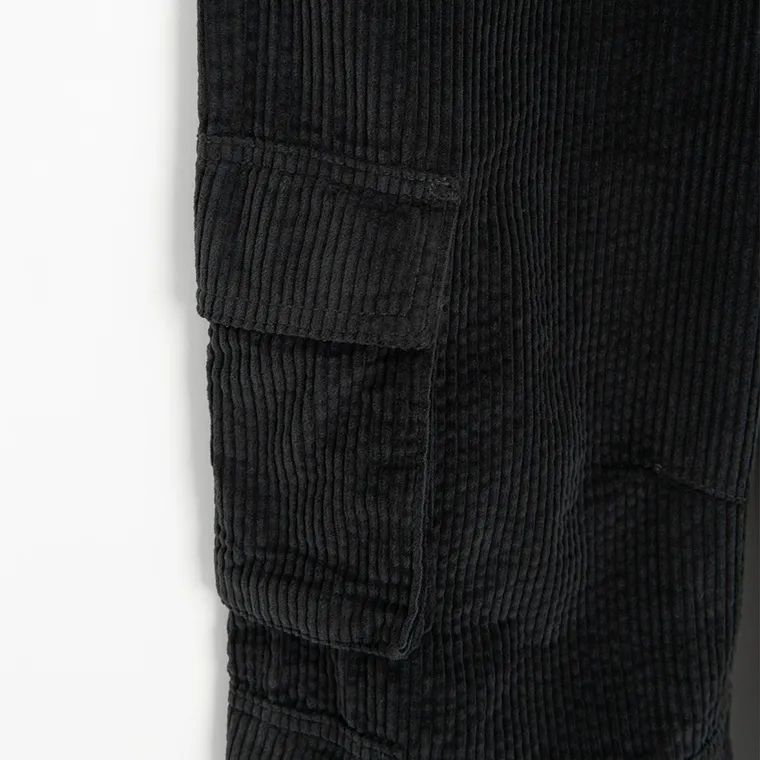 Cool Club, Spodnie materiałowe chłopięce, grafitowe