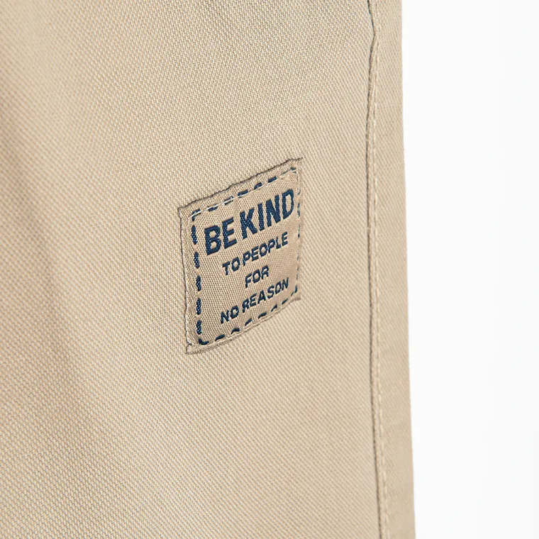 Cool Club, Spodnie materiałowe chłopięce, jogger, beżowe