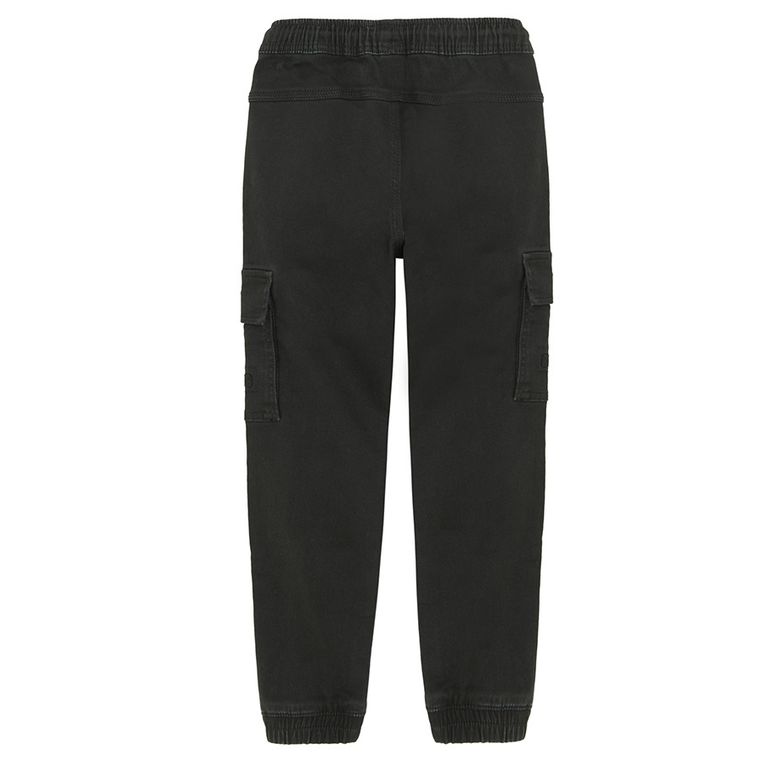 Cool Club, Spodnie materiałowe chłopięce, jogger, czarne