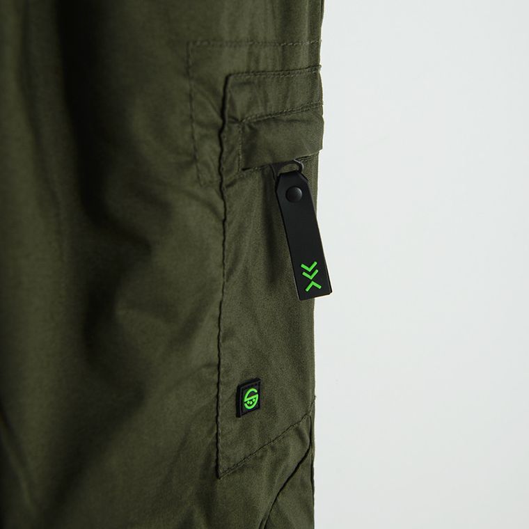 Cool Club, Spodnie materiałowe chłopięce, ocieplane, ciemnozielone