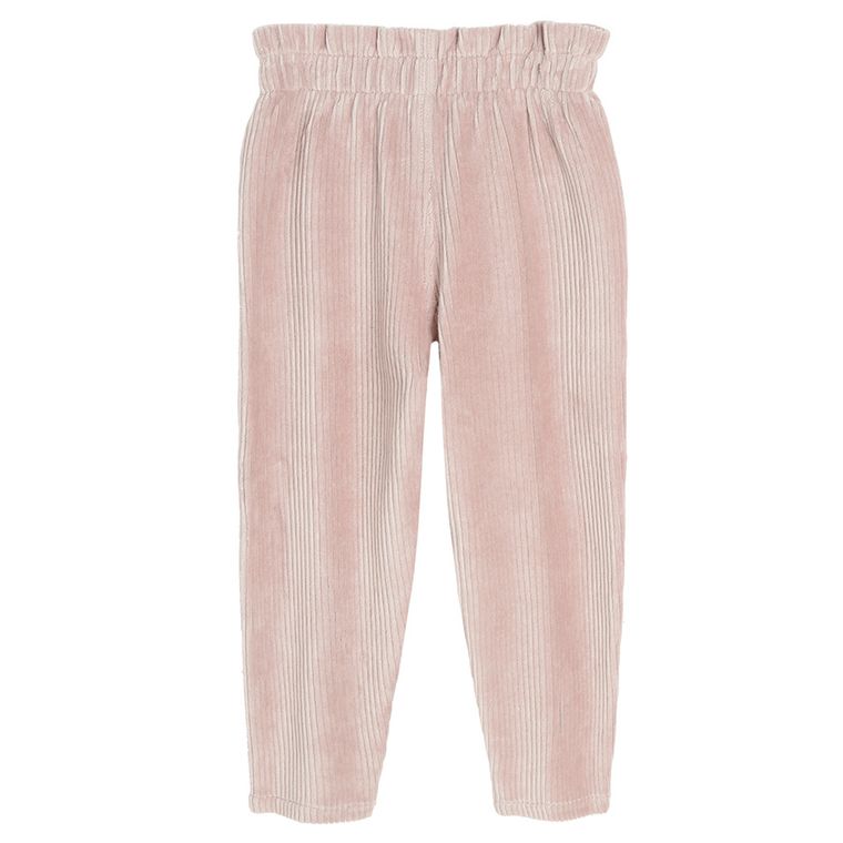 Cool Club, Spodnie materiałowe dziewczęce, różowe