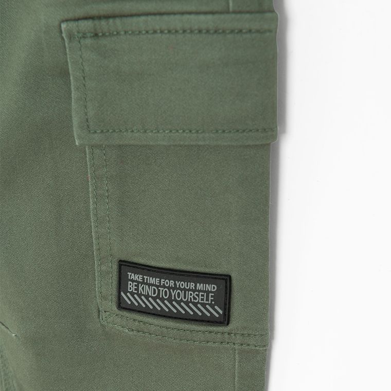 Cool Club, Spodnie materiałowe, jogger, khaki