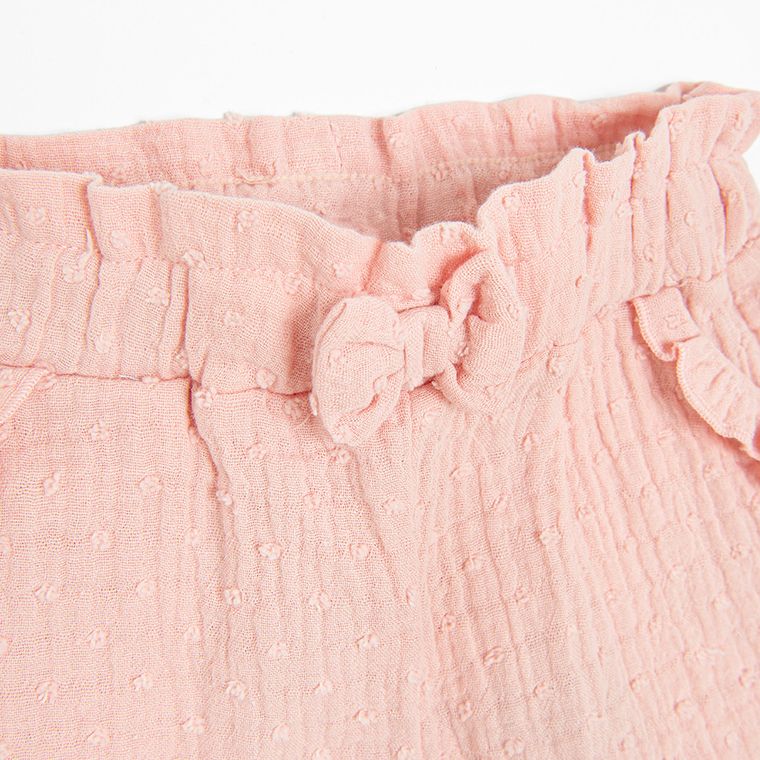Cool Club, Spodnie muślinowe dziewczęce, różowe