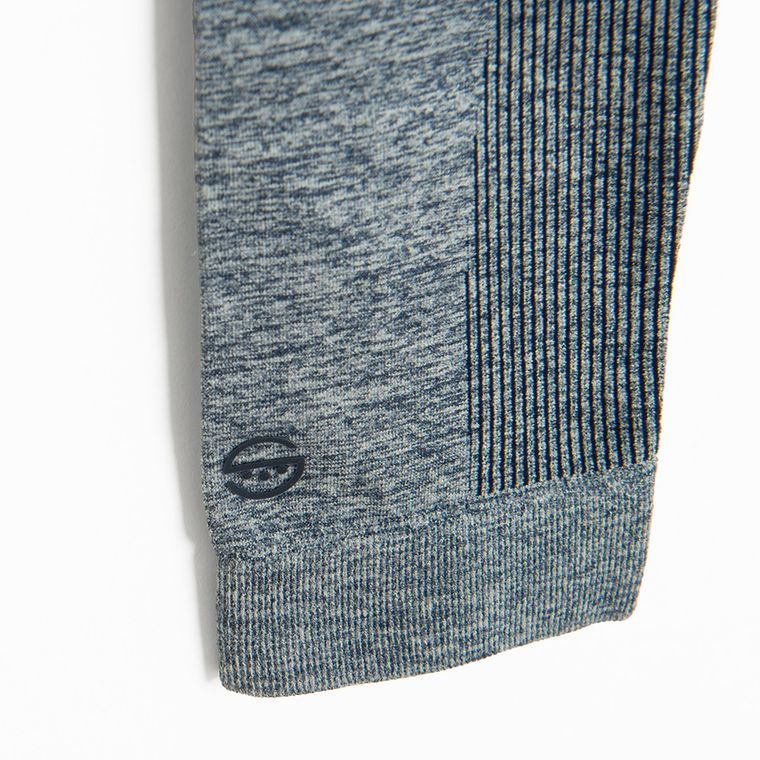 Cool Club, Spodnie termoaktywne chłopięce, granatowe melanż