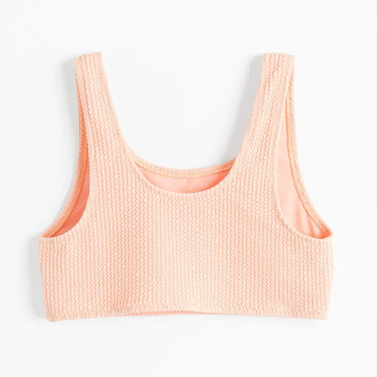 Cool Club, Strój kąpielowy dziewczęcy dwuczęściowy, UV 50, brzoskwiniowy