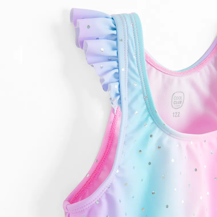 Cool Club, Strój kąpielowy dziewczęcy dwuczęściowy, UV 50, mix
