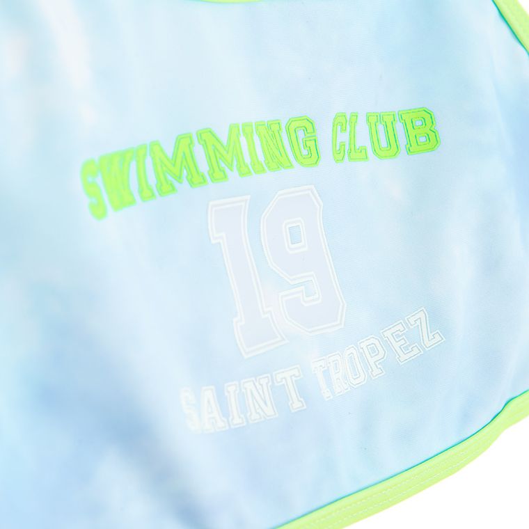 Cool Club, Strój kąpielowy dziewczęcy dwuczęściowy, UV 50, niebieski