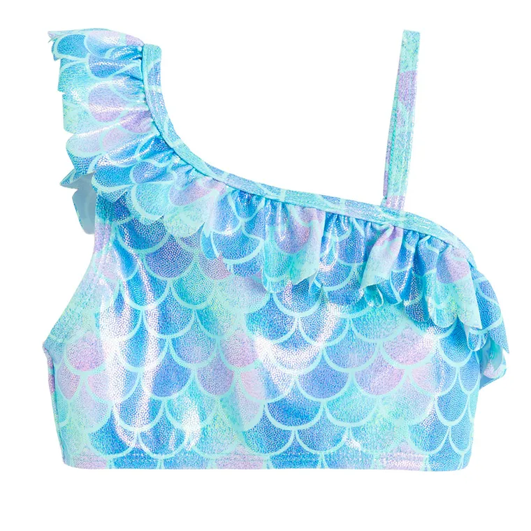 Cool Club, Strój kąpielowy dziewczęcy dwuczęściowy, UV 50, niebieski