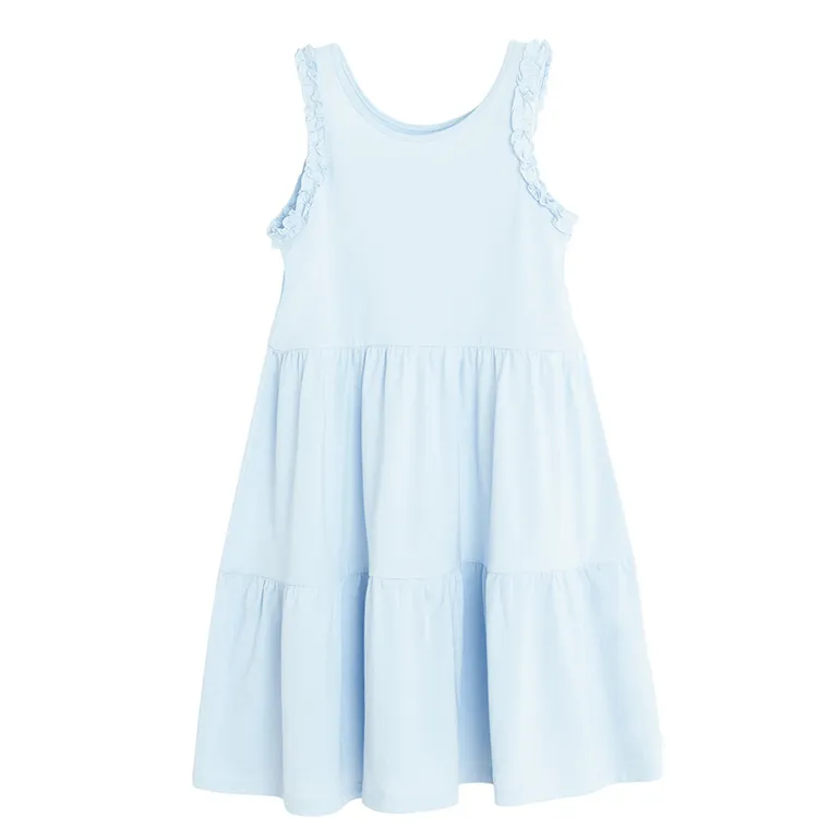 Cool Club, Sukienka dziewczęca bez rękawów, mix, zestaw, 2 szt.