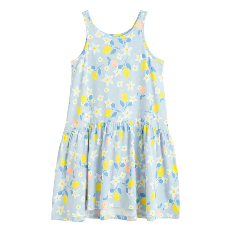 Cool Club, Sukienka dziewczęca bez rękawów, mix, zestaw, 2 szt.