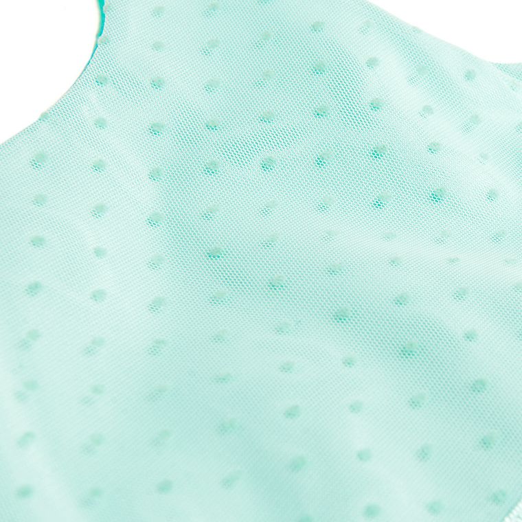 Cool Club, Sukienka dziewczęca bez rękawów, turkusowa, kropki