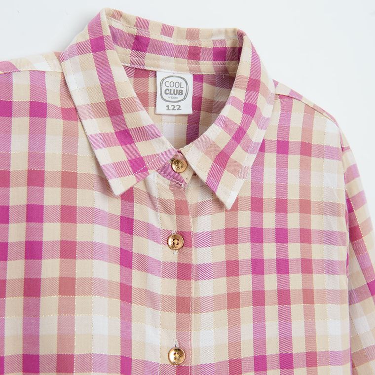 Cool Club, Sukienka dziewczęca z długim rękawem, mix