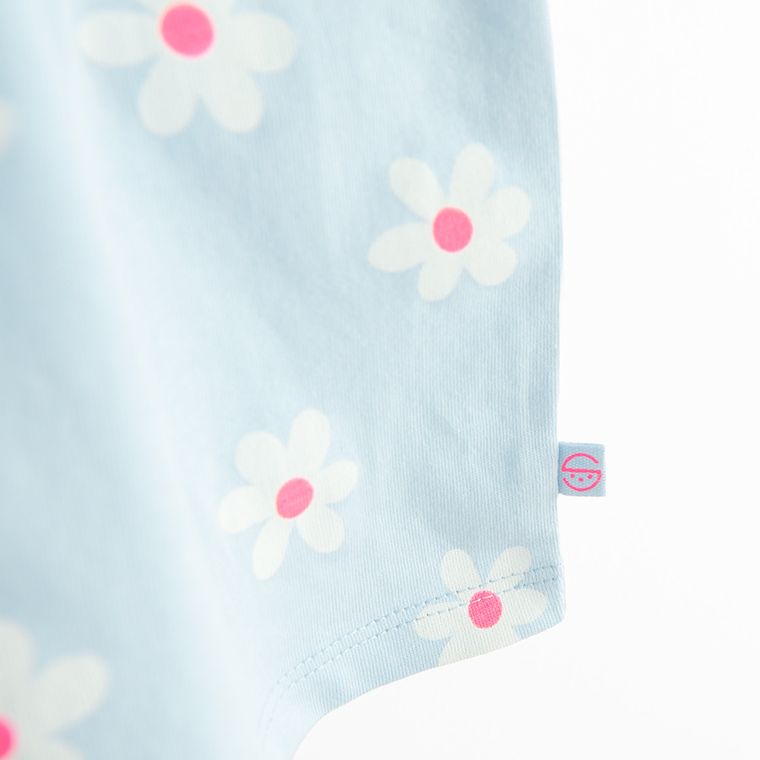 Cool Club, Sukienka dziewczęca z długim rękawem, niebieska