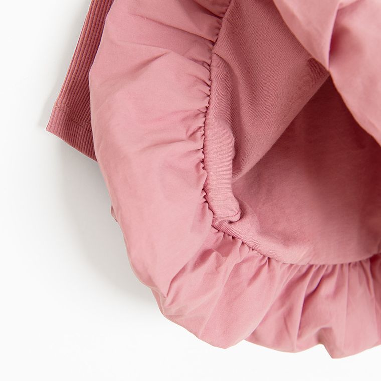 Cool Club, Sukienka dziewczęca z długim rękawem, różowa