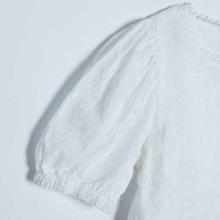 Cool Club, Sukienka dziewczęca z krótkim rękawem, biała