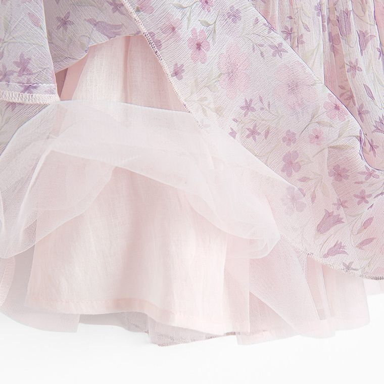 Cool Club, Sukienka dziewczęca z krótkim rękawem, fioletowa