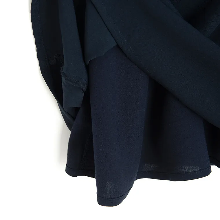 Cool Club, Sukienka dziewczęca z krótkim rękawem, granatowa