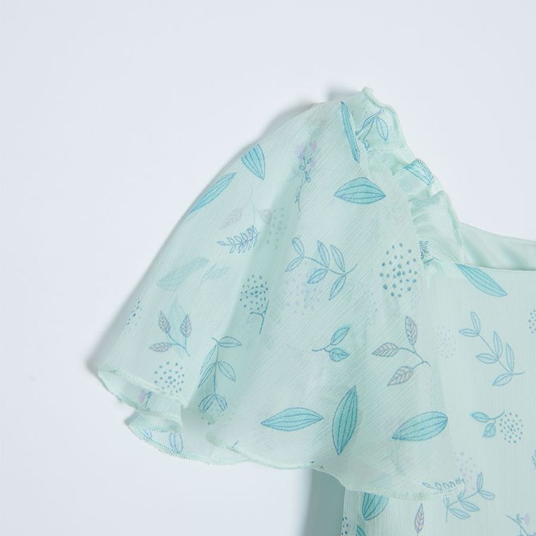 Cool Club, Sukienka dziewczęca z krótkim rękawem, niebieska