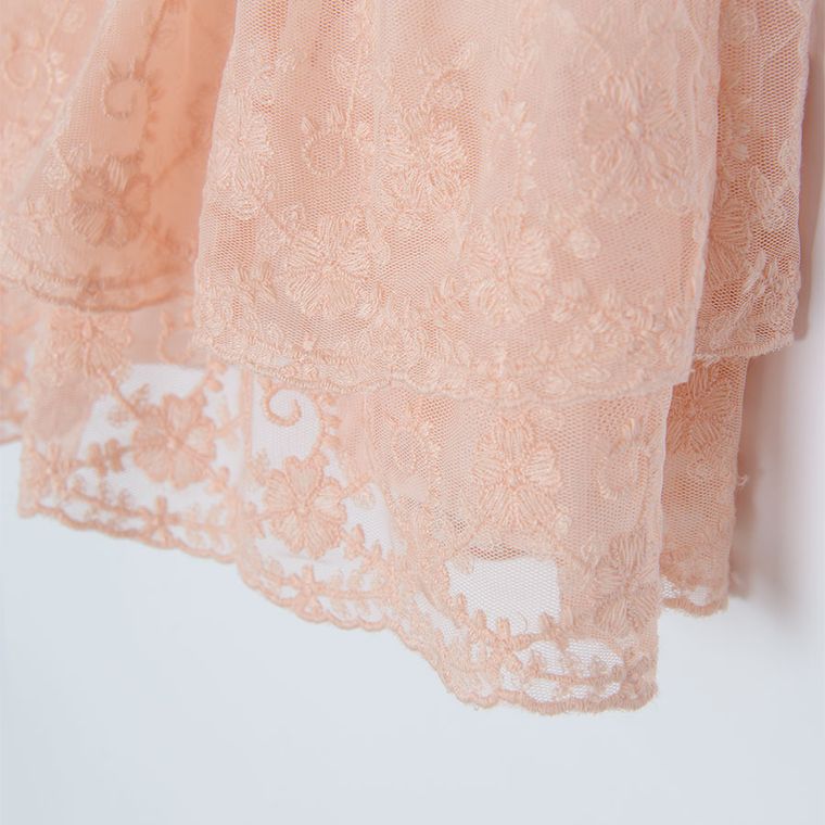 Cool Club, Sukienka dziewczęca z krótkim rękawem, różowa